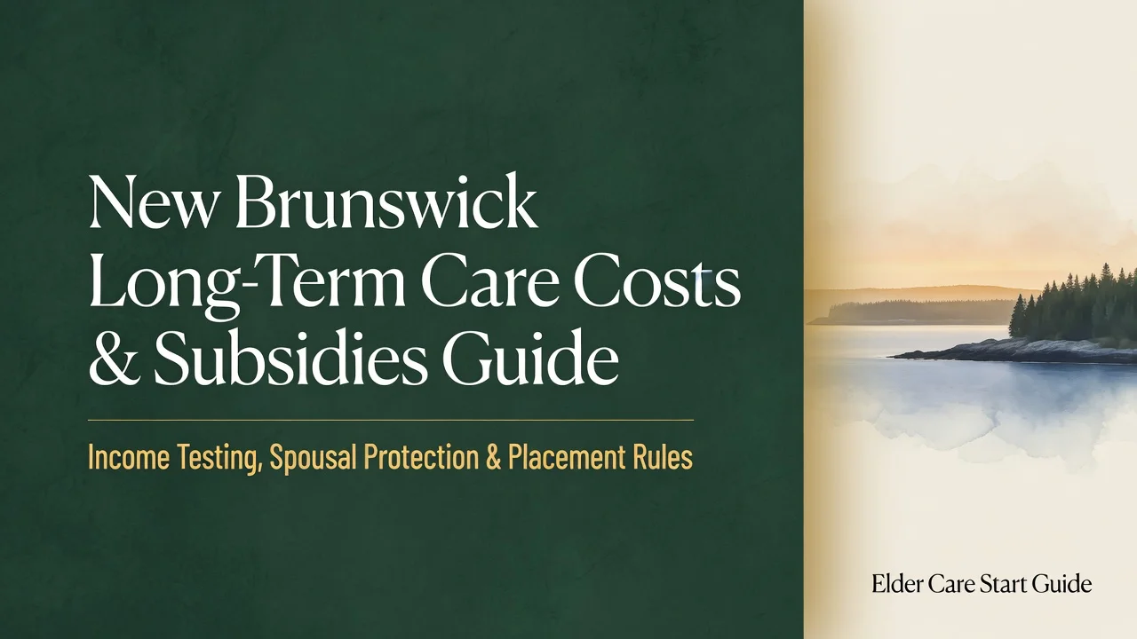 NB Long-Term Care Costs — Income Testing, Spousal Protection, ALC Rules