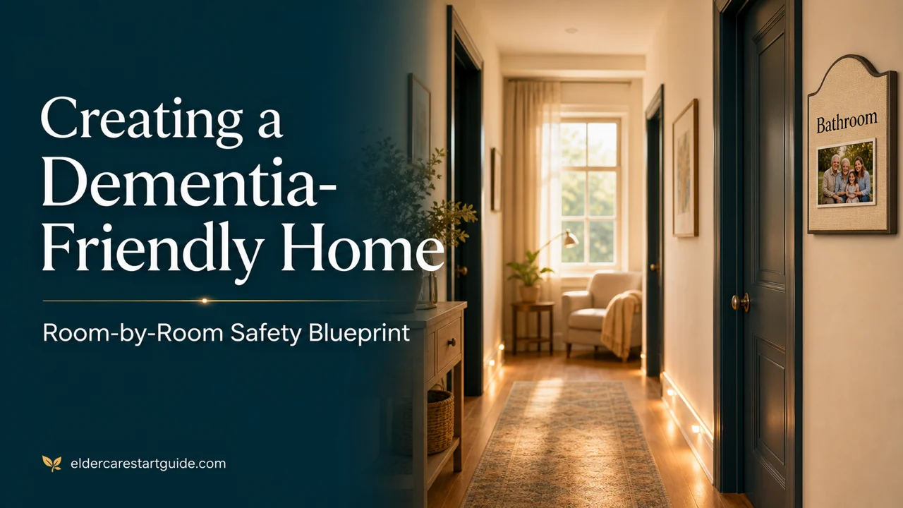 Dementia-Friendly Home Guide — Room-by-Room Safety Blueprint