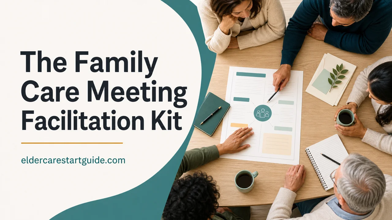 Family Care Meeting Kit — Run the Conversation That Changes Everything
