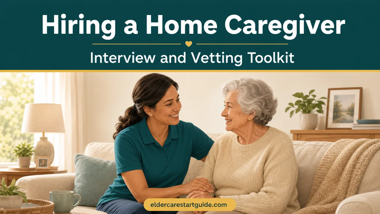 Home Caregiver Hiring Toolkit — Interview, Vet, and Contract