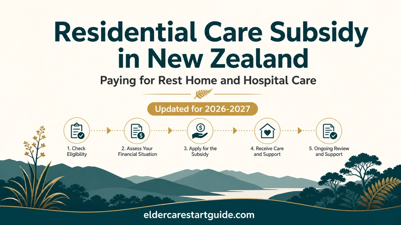 NZ Residential Care Subsidy — Navigate the Asset Test and Fund Care
