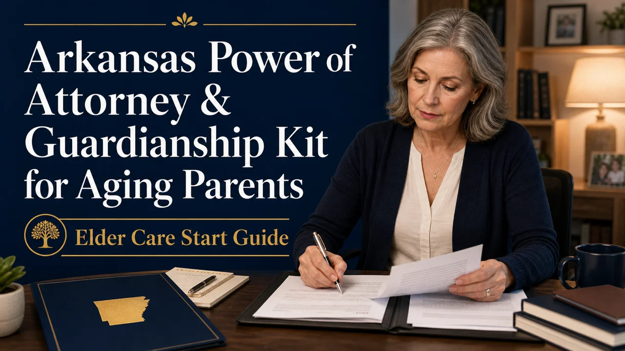 Arkansas POA & Guardianship Kit — Legal Authority for Aging Parents