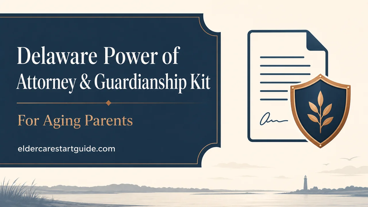 Delaware Power of Attorney & Guardianship Kit for Aging Parents