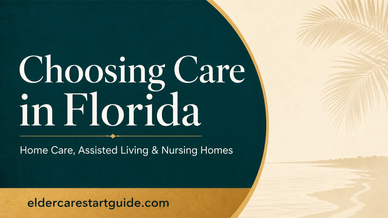 Florida Elder Care Decision Guide — Navigate ALFs, Nursing Homes & Medicaid