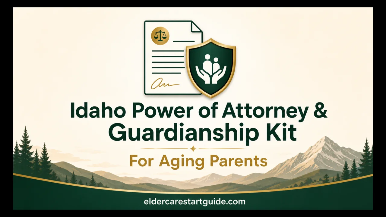 Idaho POA & Guardianship Kit — Legal Authority for Aging Parents