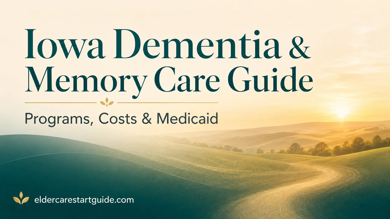 Iowa Dementia & Memory Care Guide — Navigate Programs, Costs & Medicaid