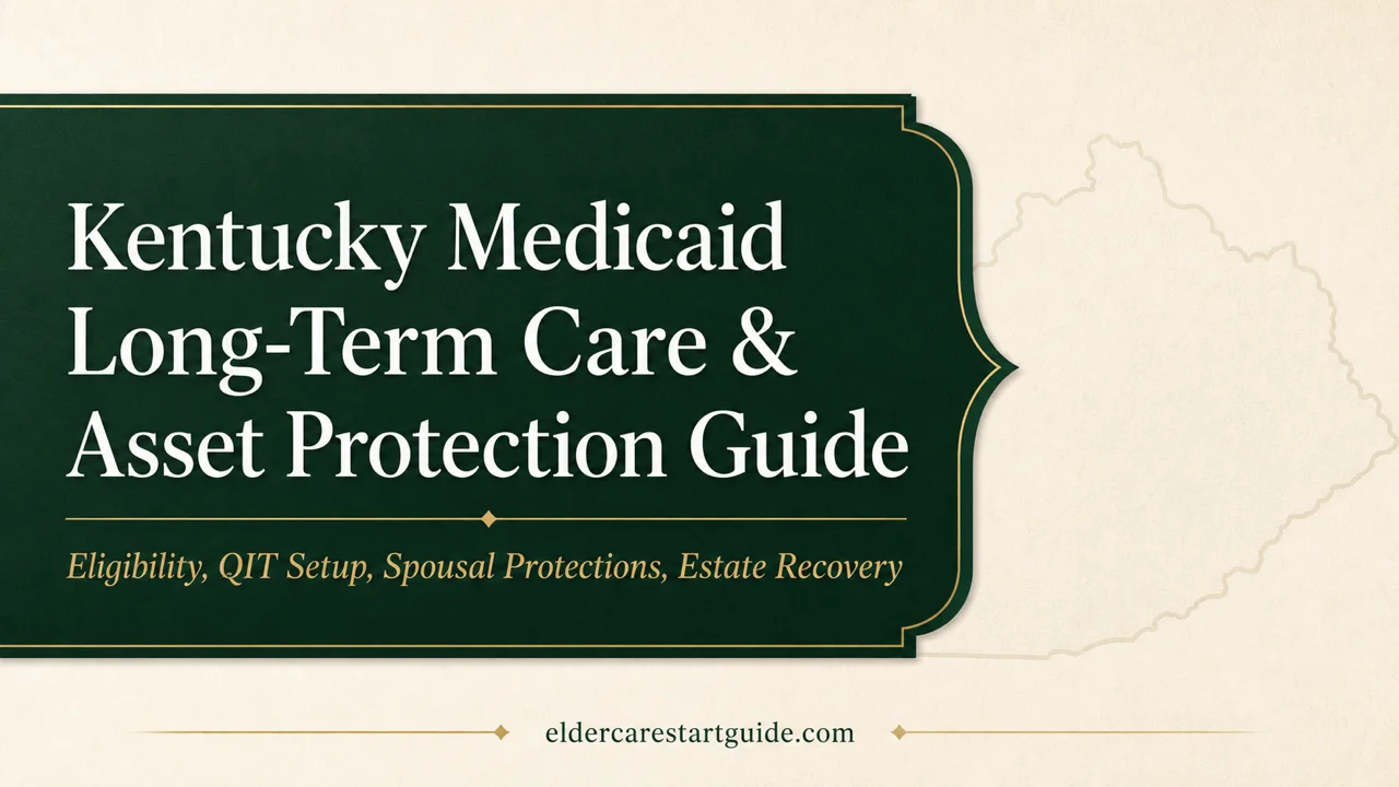 Kentucky Medicaid LTC Guide — QIT Rules, HCB Waiver, and Estate Recovery