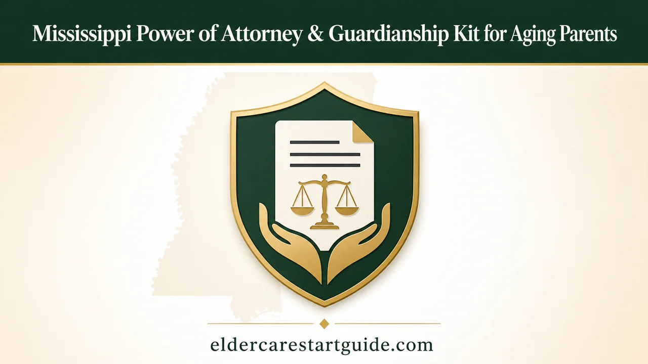 Mississippi POA & Guardianship Kit — Legal Authority for Aging Parents