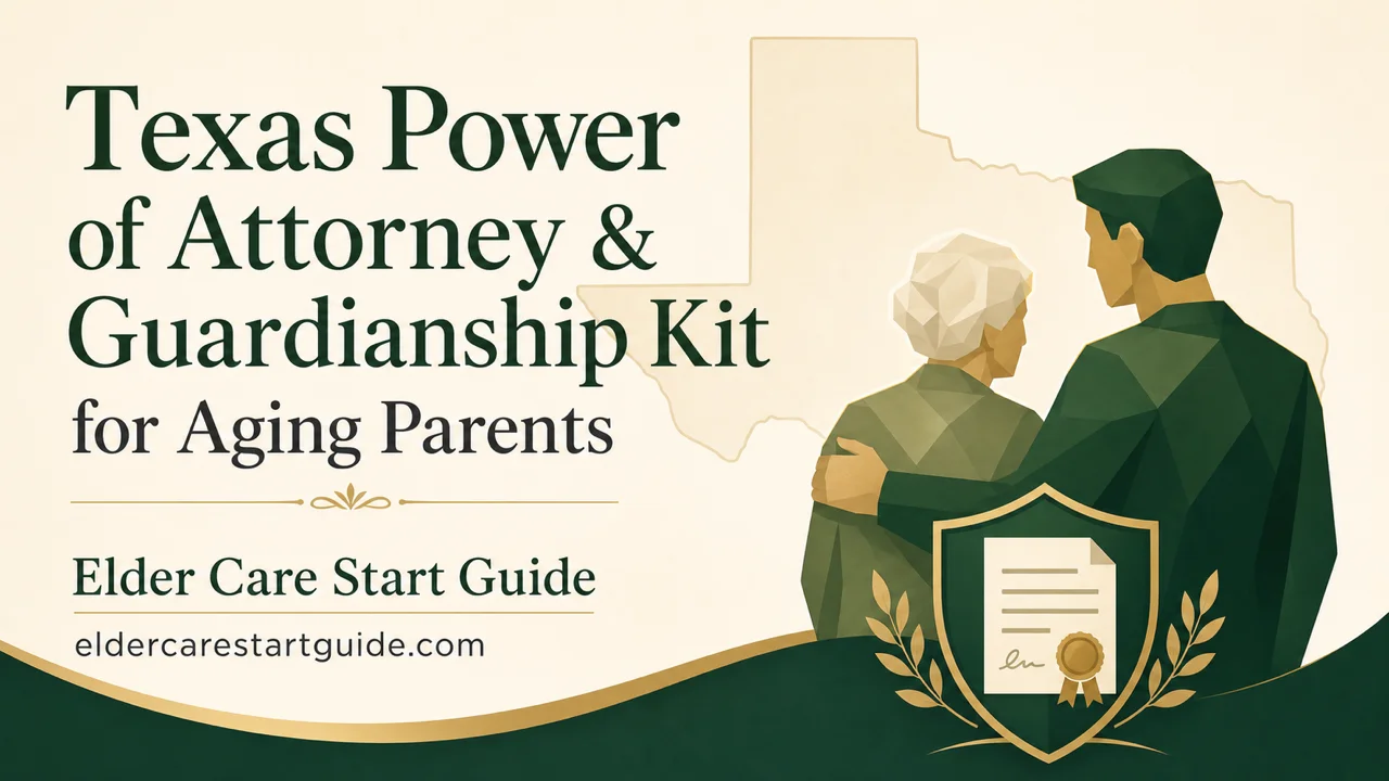 Texas Power of Attorney & Guardianship Kit — Aging Parents