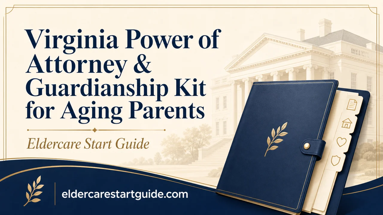 Virginia POA & Guardianship Kit — Legal Authority for Aging Parents