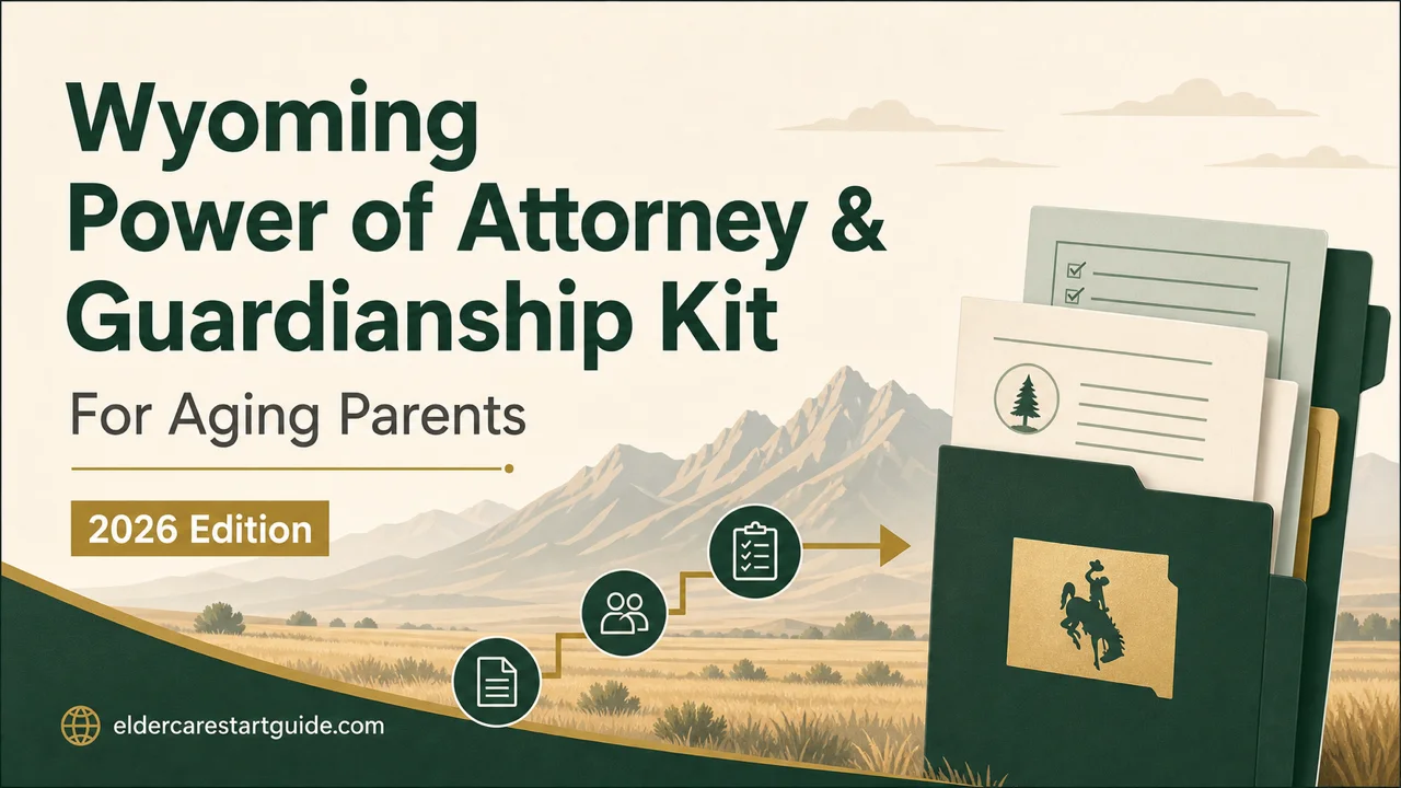 Wyoming POA & Guardianship Kit — Legal Authority for Aging Parents